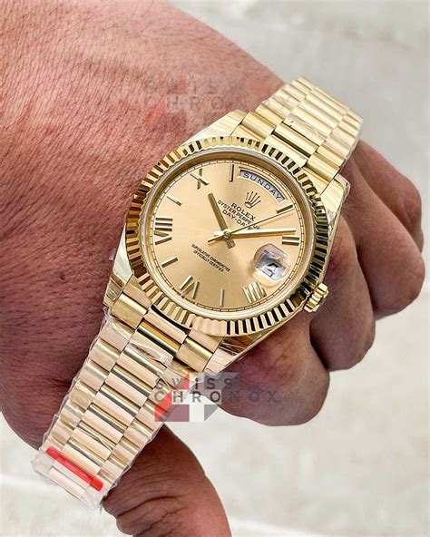 rolex day date 40 prezzo listino|rolex day date 40 yellow gold.